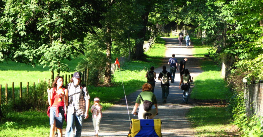 Biking Bygdøy. Photo: Øyvind Wold