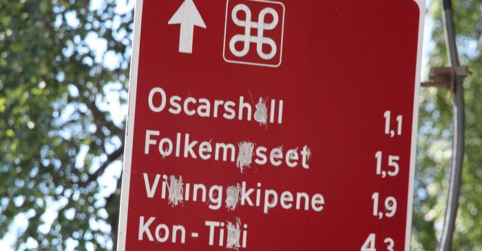 Biking Bygdøy. Photo: Øyvind Wold